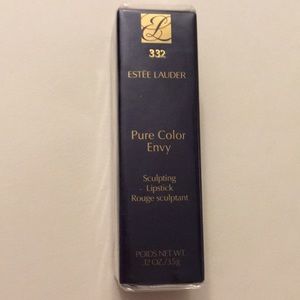 Estee Lauder lipstick, brand new, dark red